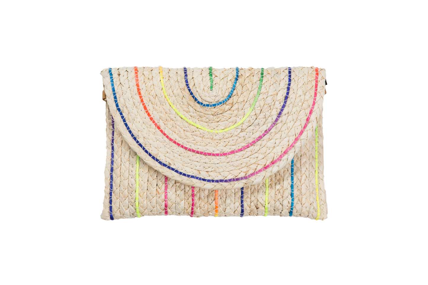 Multicolor Woven Bag