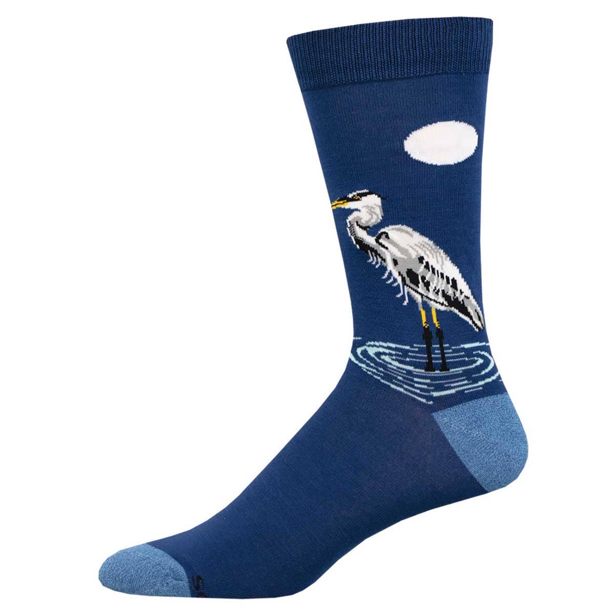 Eager Egret Men's Socks