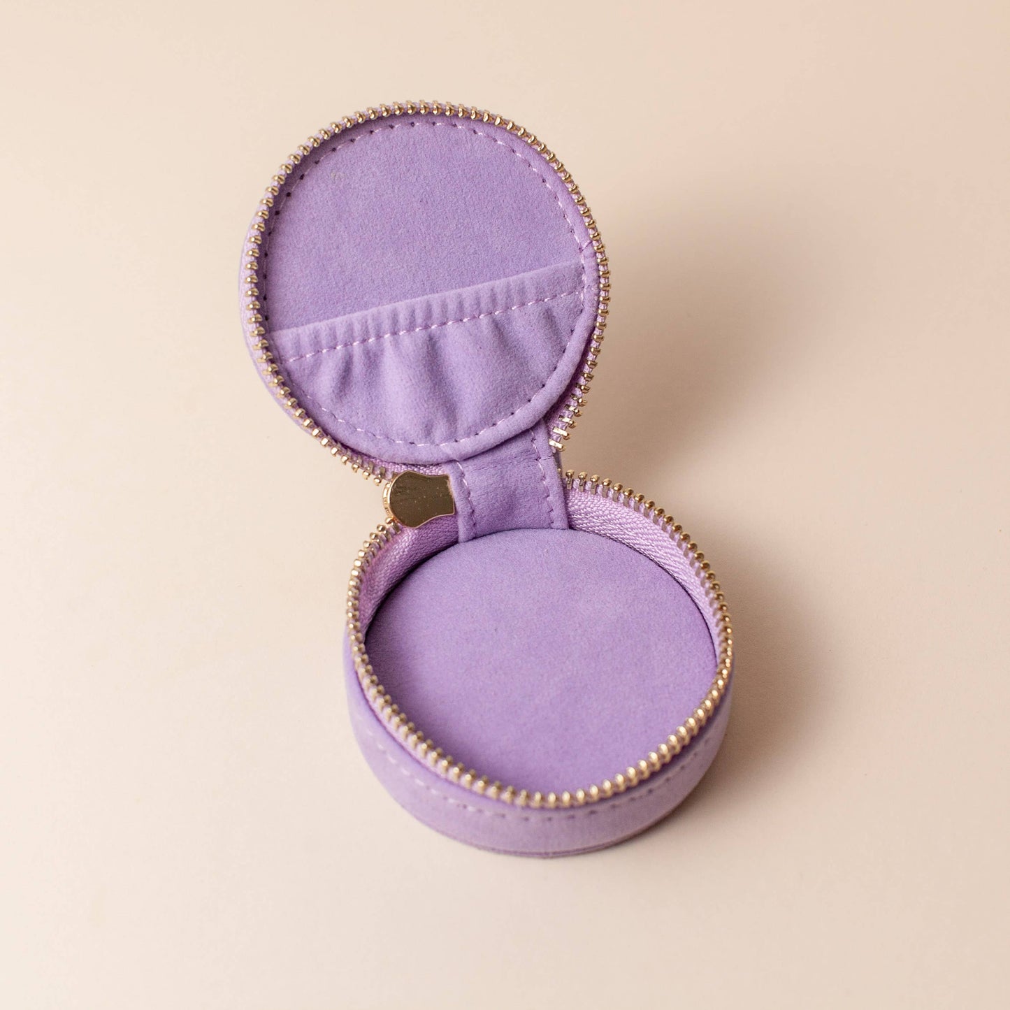 Mini Travel Jewelry Case in Lavender
