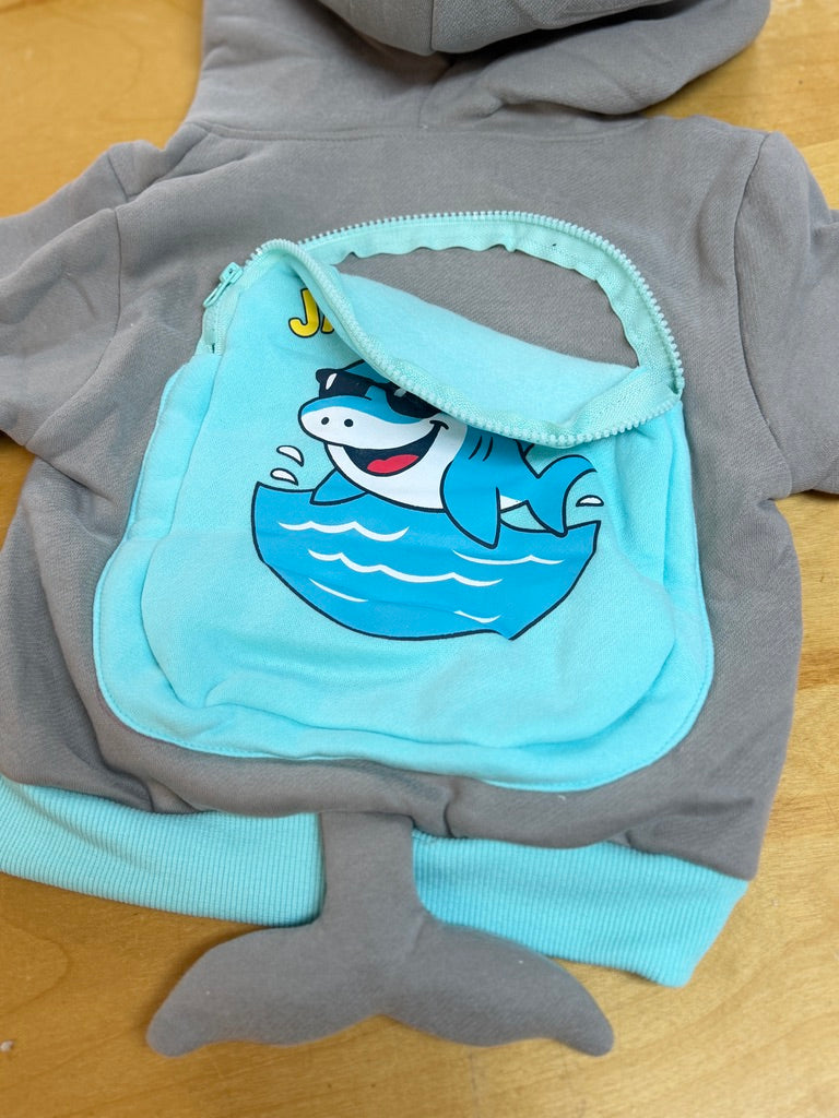 Shark Pouch Zip Up