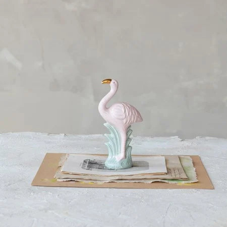 Stoneware Flamingo