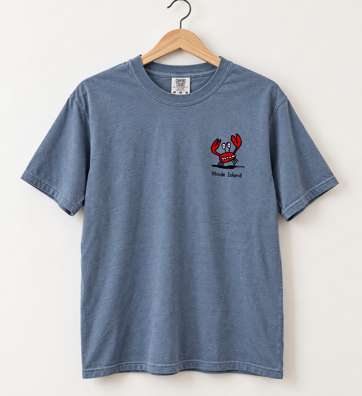 Crabby Guy Tee | Blue