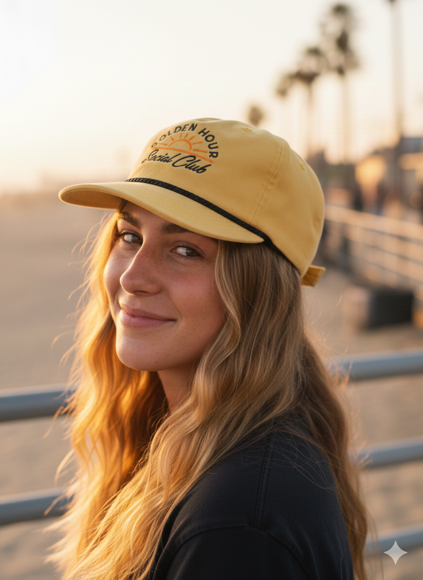 Golden Hour Social Club Hat