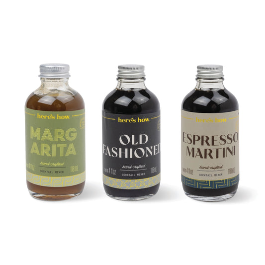 Classic Mini Cocktail Mixers