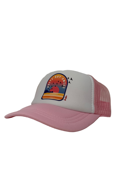 Salty But Sweet Kids Trucker Hat