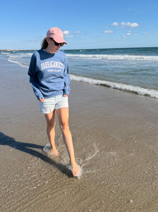 Quilted Narragansett Crew- Sweatshirt