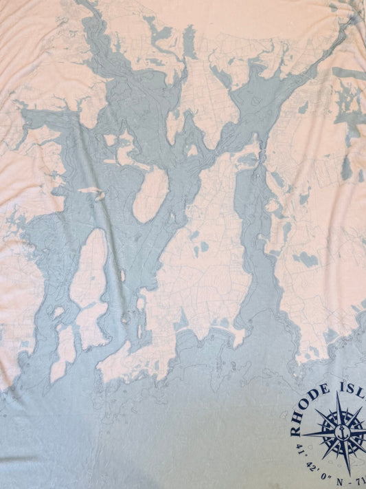 Narragansett Bay Throw Blanket