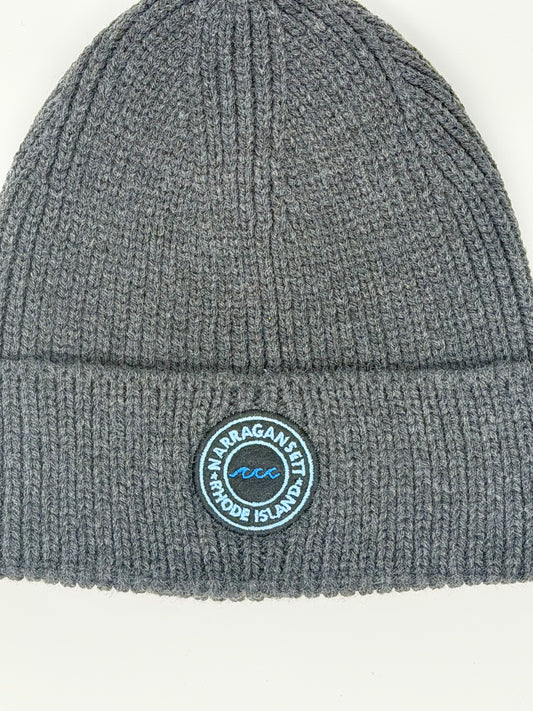 Narragansett Hurricane Beanie - Charcoal