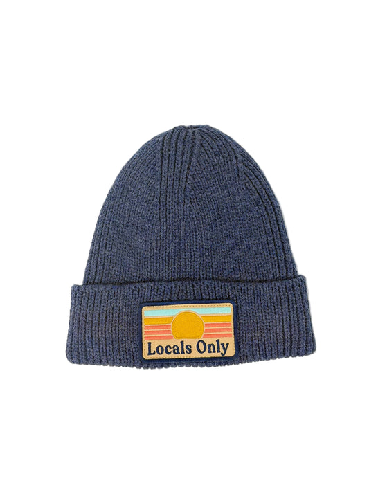 Locals Only Beanie- Navy