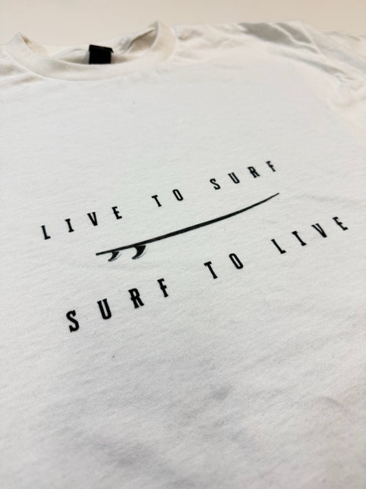 Live to Surf Tee