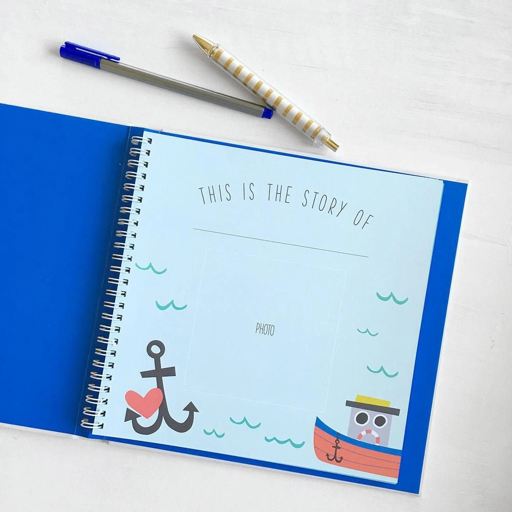 Baby's First Year Memory Book - Whale