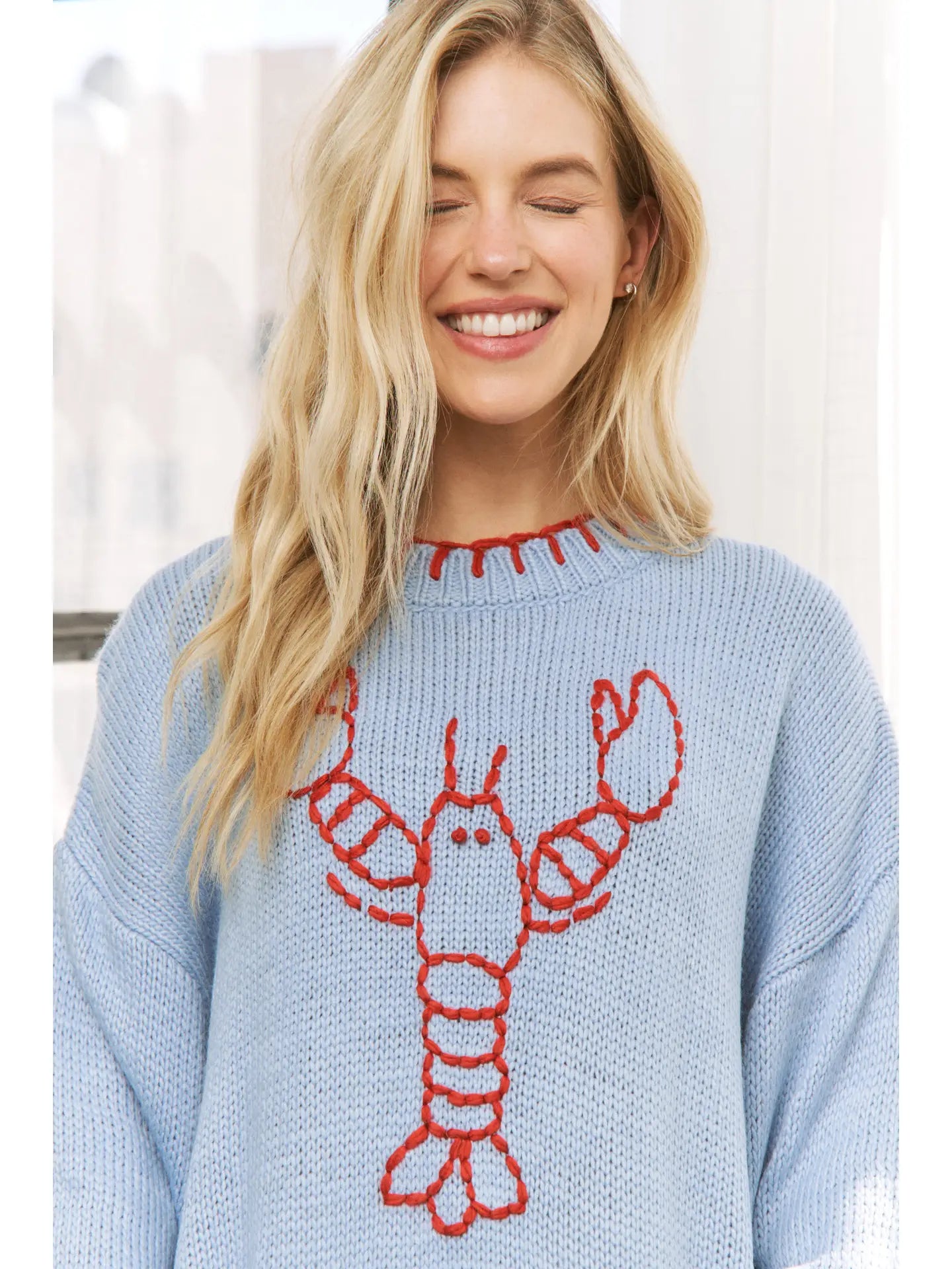 Lobster Pullover Sweater
