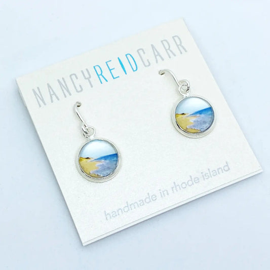 Water Earrings - Golden Shore Drop