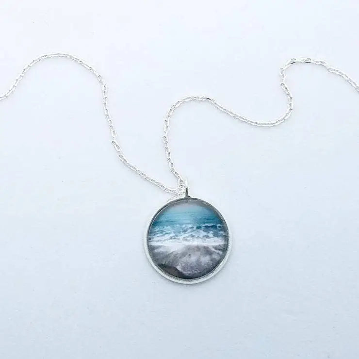 Water Necklace - Aqua Sea