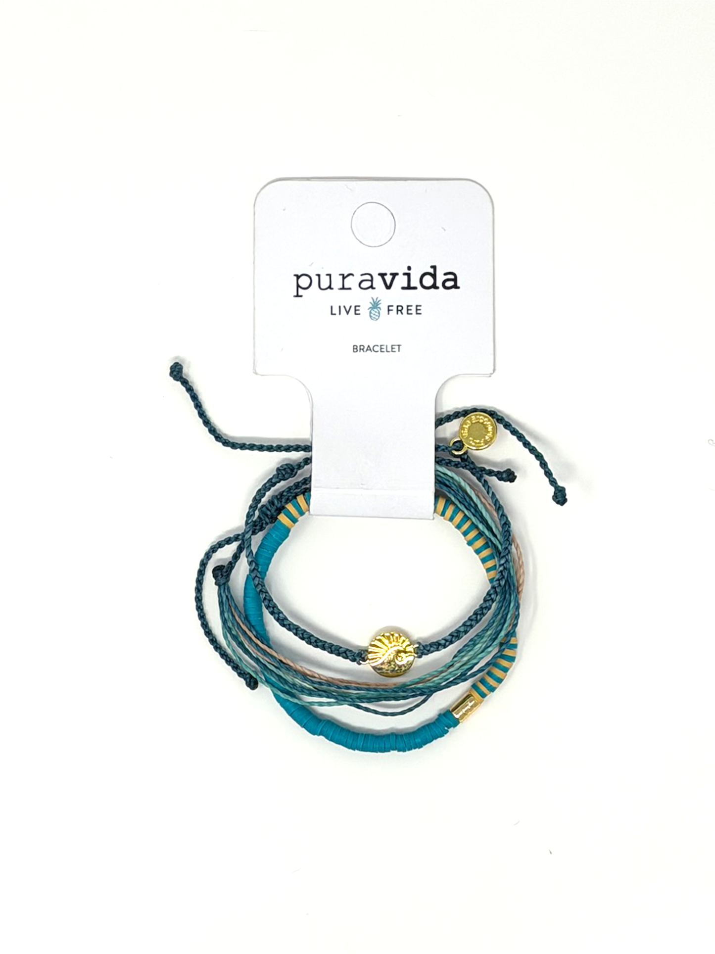 Pura Vida Teal Tides Bracelet