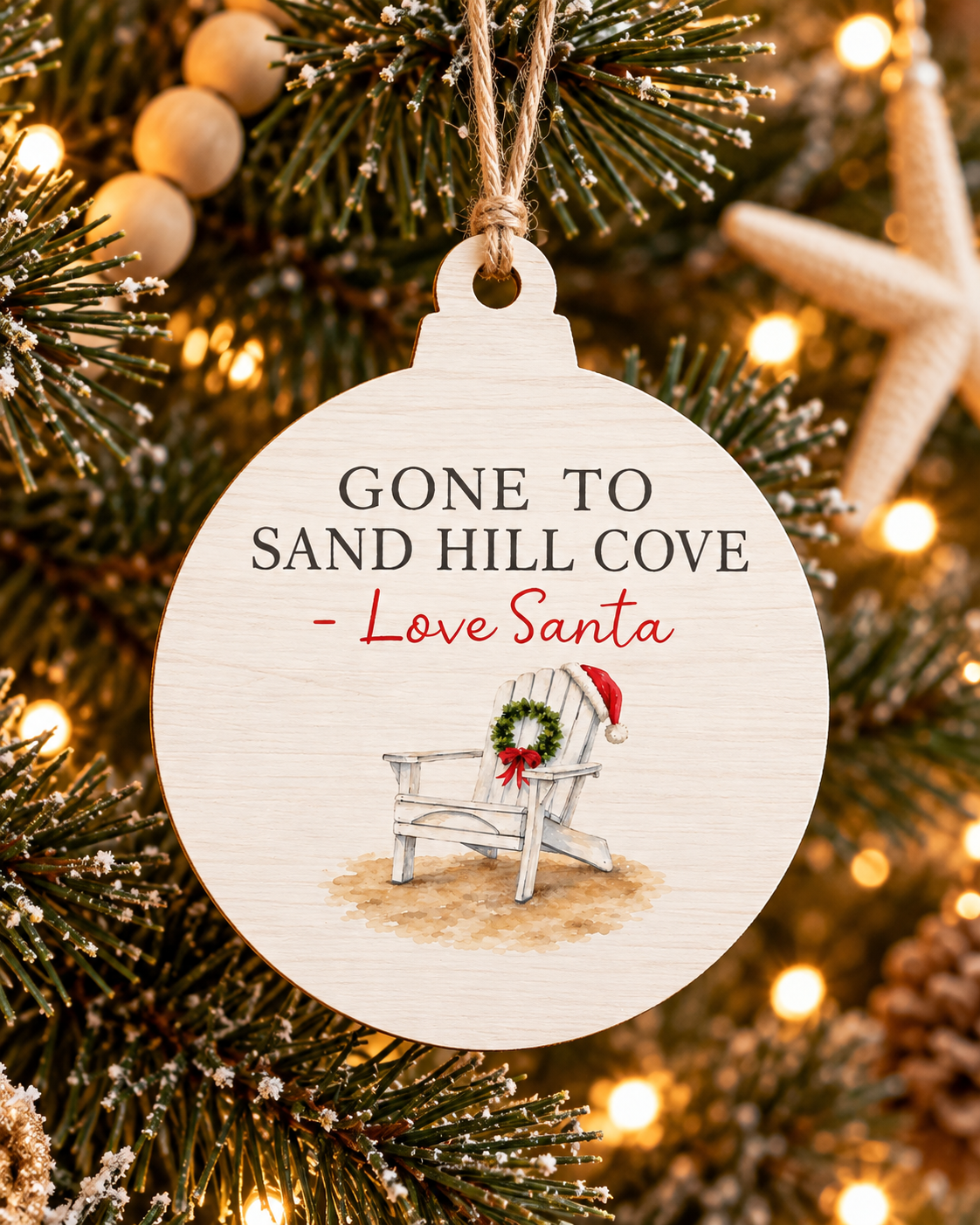 Sand Hill Cove Ornament