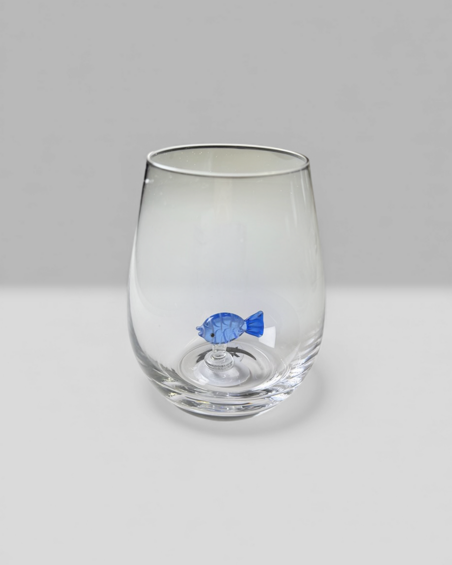 Seaside Fish Wine Glass