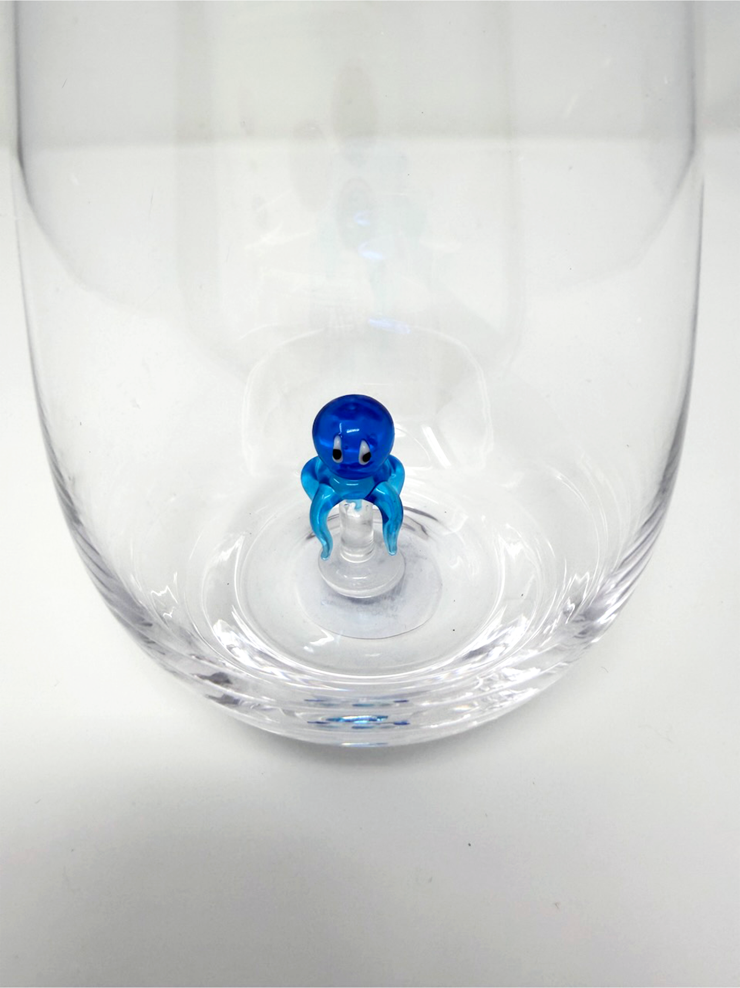Seaside Octopus Wine Glass