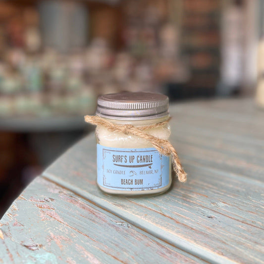 Beach Bum Mason Jar Candle