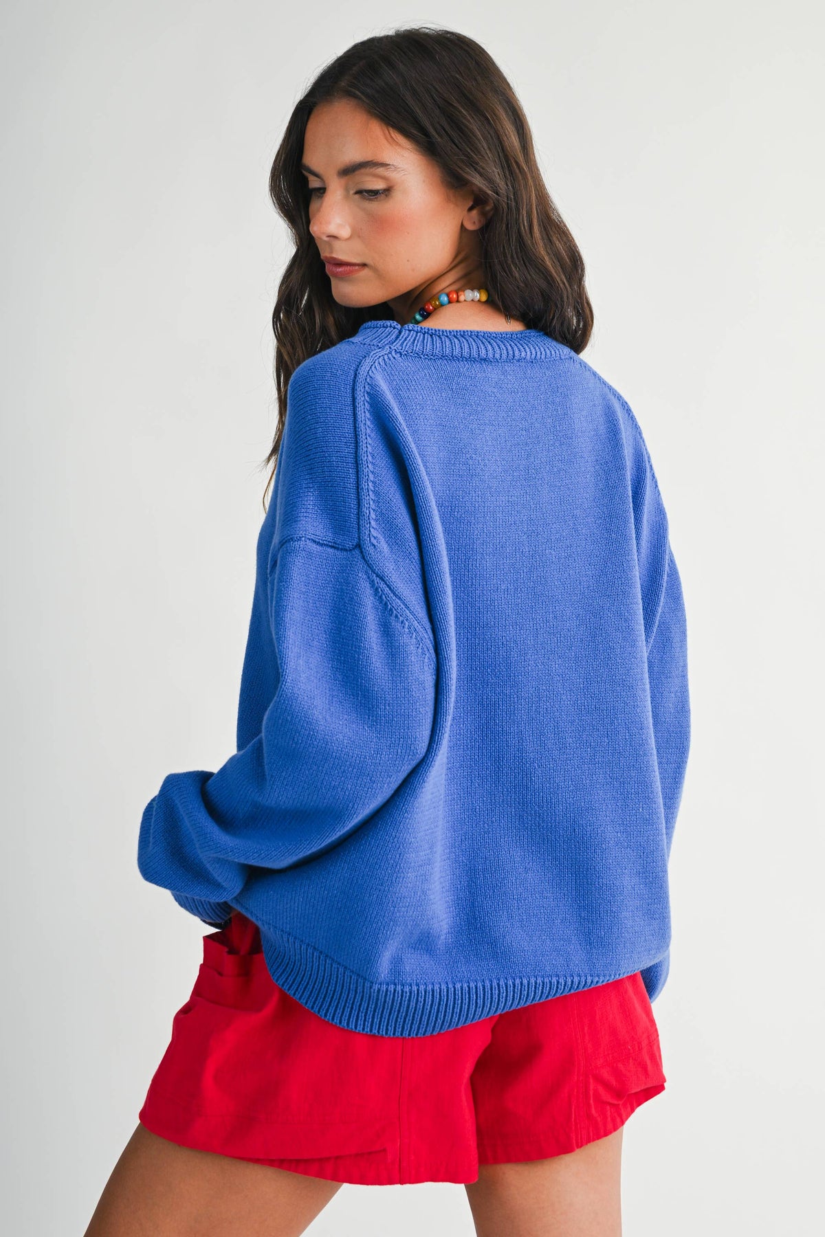 Embroiidered Sardine Sweater