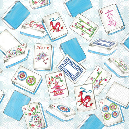 Mahjong Tile Cocktail Napkins