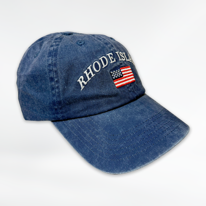 Rhode Island USA Flag Hat