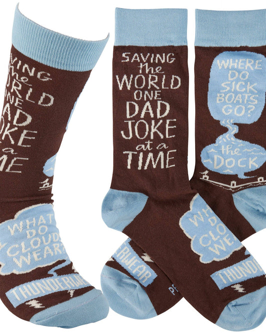 Saving The World Socks