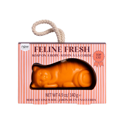 Feline Fresh Cat Soap on a Rope