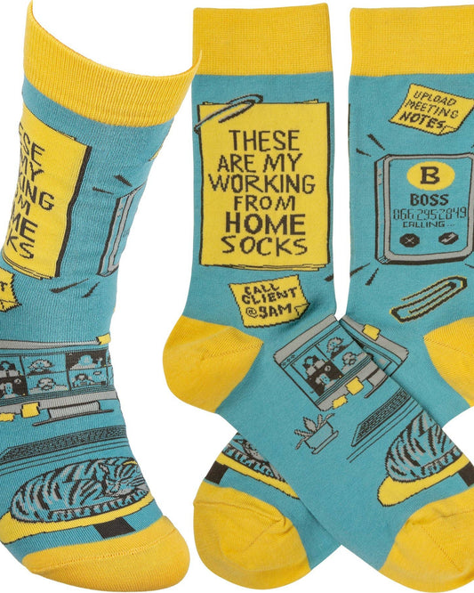 My Working From Home Socks