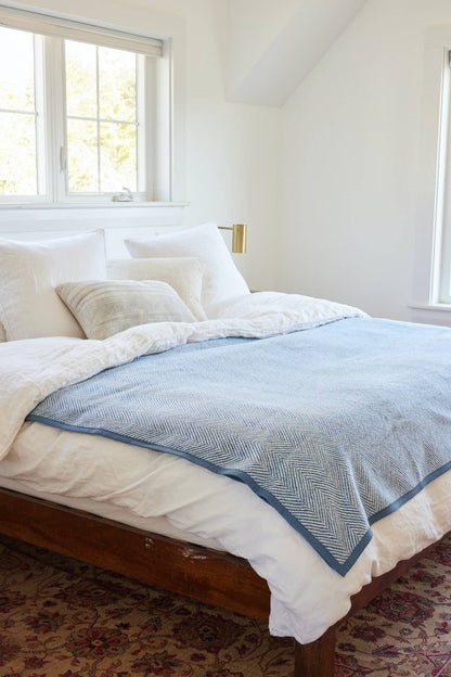 Chappy Wrap Harborview Herringbone Blanket