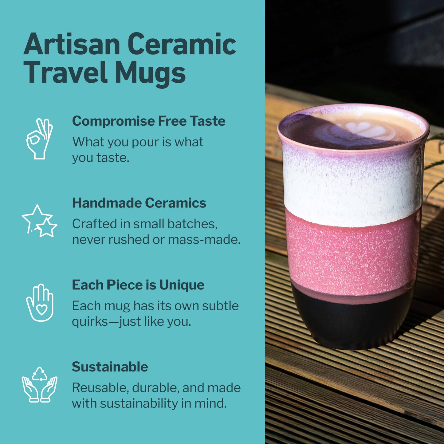 Eclipse Ceramic Travel Mug