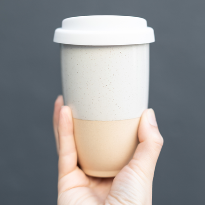 Dune 12oz Ceramic Travel Mug – Reusable & Eco-Friendly
