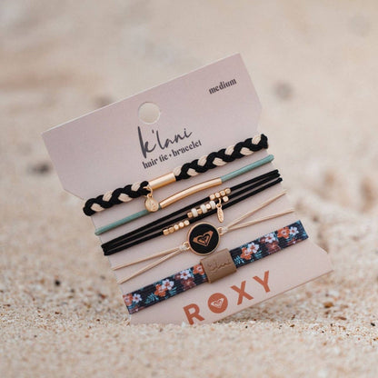 Roxy Coastal Drift Hair Tie Bracelets