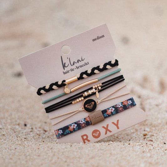 Roxy Coastal Drift Hair Tie Bracelets