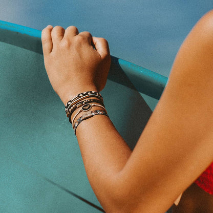 Roxy Coastal Drift Hair Tie Bracelets