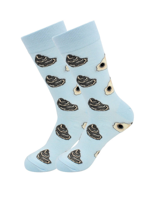 Sick Socks - Oyster - Favorite Seafood Dress Casual Socks