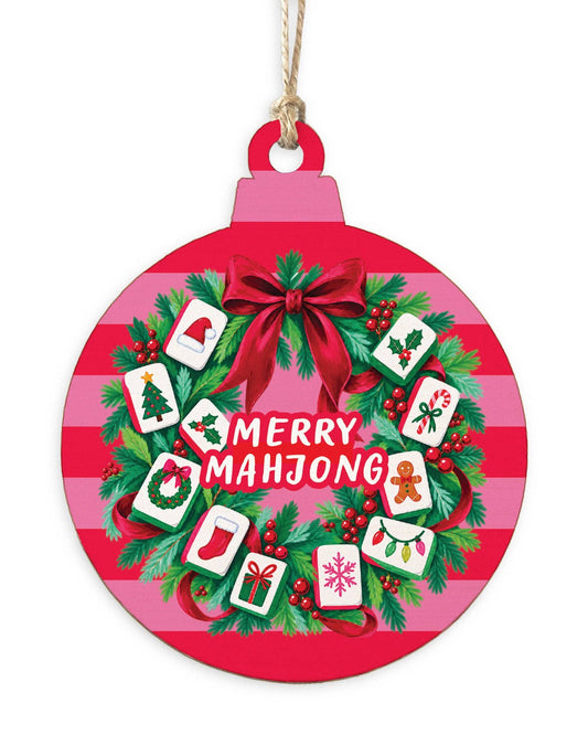 Merry Mahjong Ornament