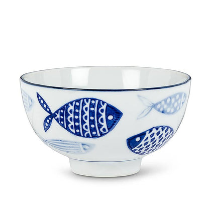 Multi Fish Rice Bowl-4" D