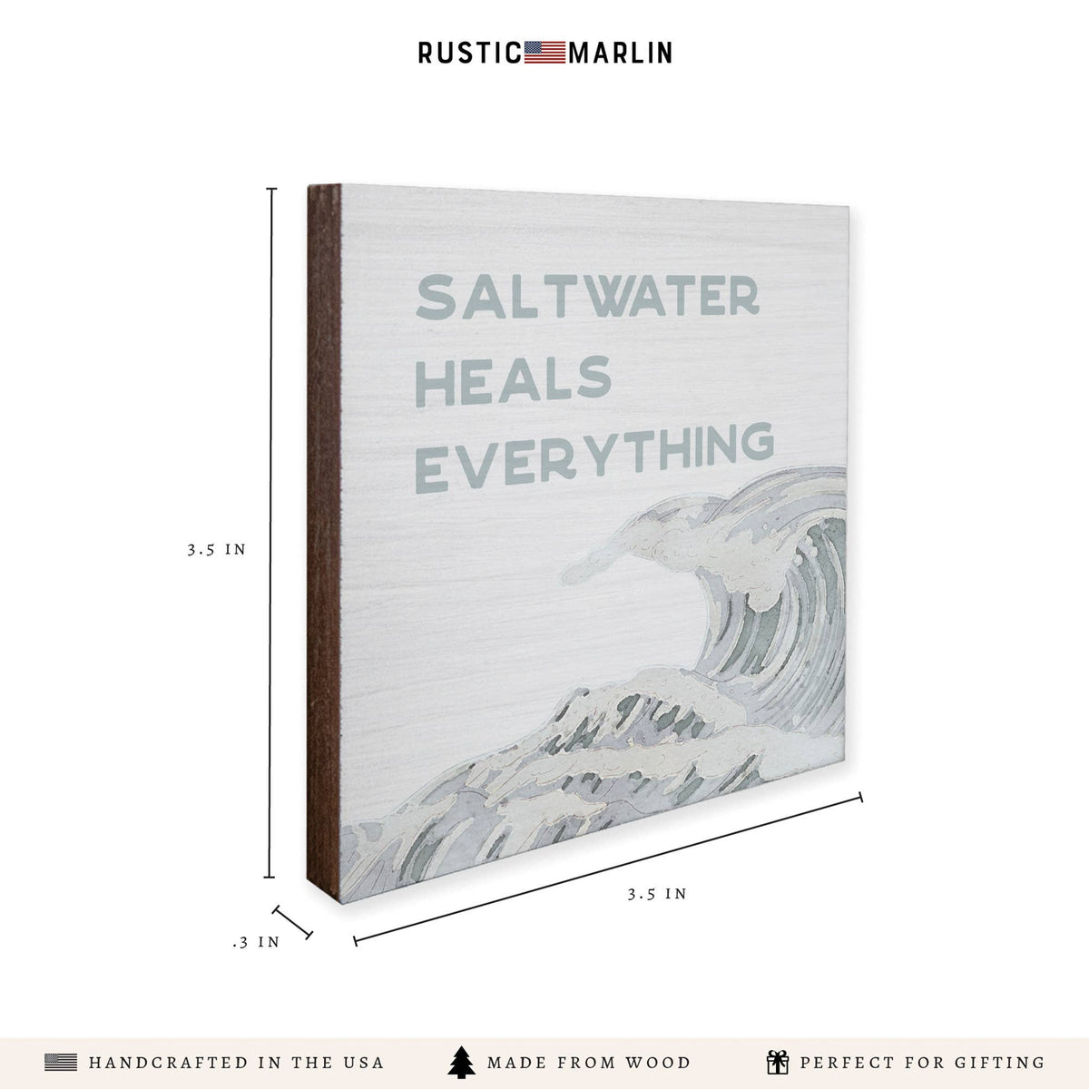 Saltwater Heals Coaster Set