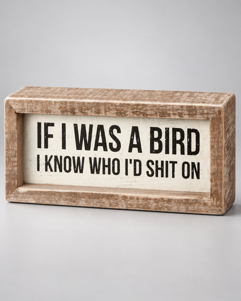 If I Was A Bird Wooden Sign