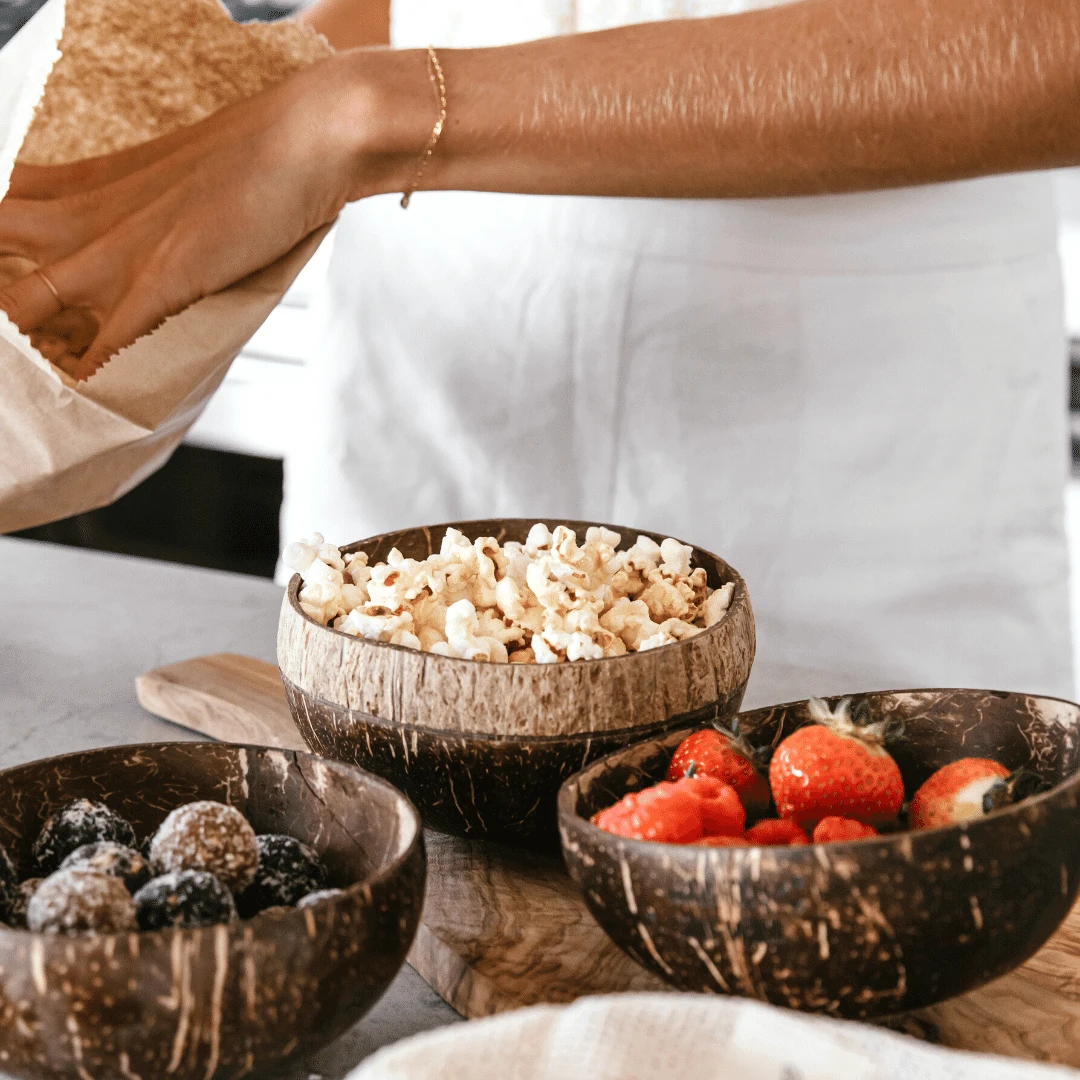 Shadow Boho Coconut Bowls