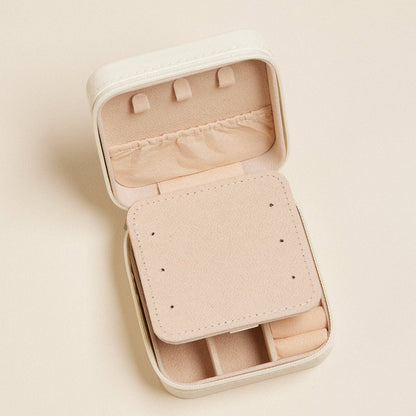 Scallop Shell Travel Jewelry Case