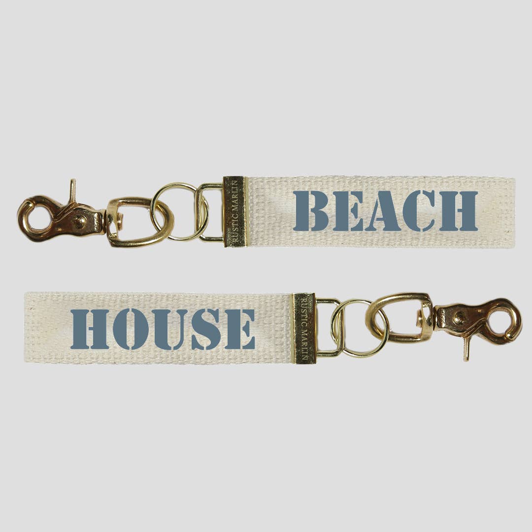 Beach House Keychain