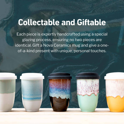 Dune 12oz Ceramic Travel Mug – Reusable & Eco-Friendly