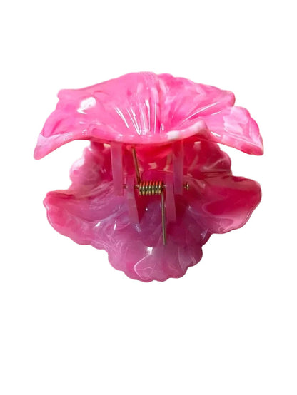 Hibiscus Claw Hair Clip