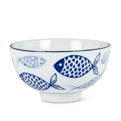 Multi Fish Rice Bowl-4" D