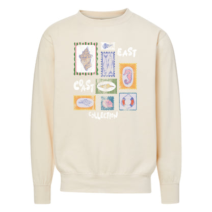 East Coast Collection Stamped Sweatshirt