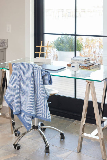 Chappy Wrap Harborview Herringbone Blanket