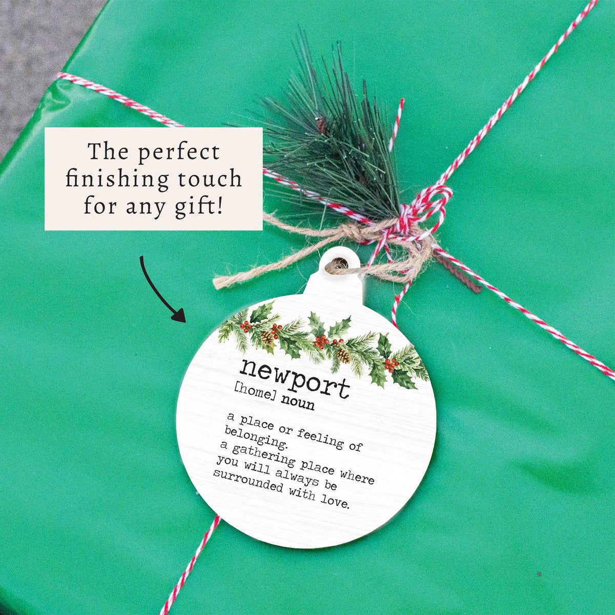 Newport Definition Ornament