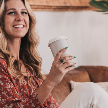 Dune 12oz Ceramic Travel Mug – Reusable & Eco-Friendly